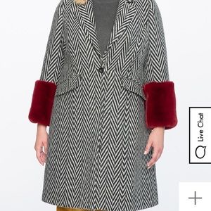Eloquii car coat